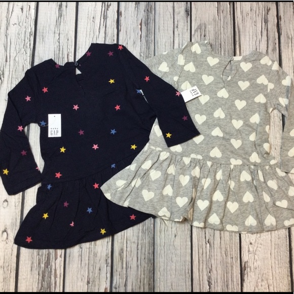 Gap Girls 3 6 12 18 Months Set of 2 Dresses - Picture 2 of 7